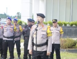 Polri Amankan Penghitungan Suara PSU Pilgub Papua 2024 di KPU Provinsi