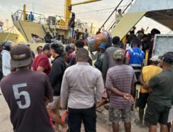 Sinergi Polsek KPL Merauke Jaga Keamanan Aktivitas Maritim