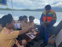 Perpustakaan Terapung Polresta Warnai Peringatan Hari Pramuka di Kota Jayapura