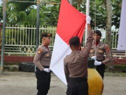 Polres Fakfak Gelar Upacara HUT ke-80 Kemerdekaan RI: Kobarkan Semangat Nasionalisme, Teguhkan Pengabdian Polri untuk Negeri