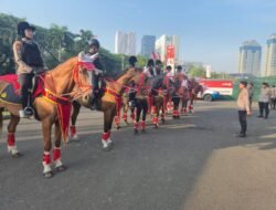 Polri Kerahkan Pasukan Berkuda Turangga untuk Amankan HUT RI ke-80