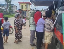 Hari Ke-6 Operasi GPM, Polres Merauke Salurkan Bahan Pangan Murah Kepada 105 Kepala Keluarga