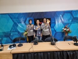 Patroli Udara Bersama RRI Pro 1 Jayapura, Ditlantas Polda Papua Pantau Situasi Lalu Lintas Pagi Hari