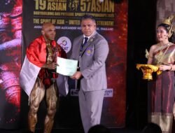 Ipda Edwin Kaisiri, Perwira Sat Brimob Polda Papua dan Atlet Binaraga Papua Raih Peringkat 5 di Kejuaraan ASEAN 2025