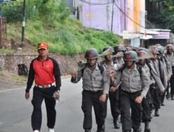 Ka SPN Polda Papua Pimpin Hiking, Bentuk Karakter dan Kesiapan Tugas Siswa Diktukba