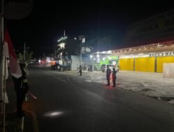 Ditlantas Polda Papua Barat Gelar Blue Light Patrol di Wosi AMD Cegah Balap Liar