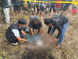 Polres Sarmi Lakukan Olah TKP Penemuan Jasad Bayi di Kampung Vietnam, Lembah Neidam