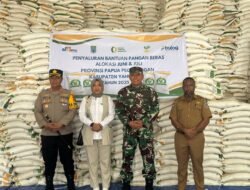 Polres Yahukimo Tegaskan Pengawasan Ketat Penyaluran Bantuan Beras