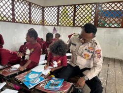 Polres Pegunungan Bintang Terus Kawal Generasi Emas Papua Lewat Program Si-IPAR Operasi Rasaka Cartenz 2025