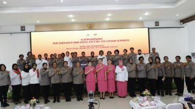 Peringati HKGB ke-73 dan HUT Polwan ke-77, Bhayangkari Gelar Ceramah Kesehatan Holistik