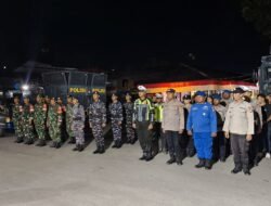 Sinergi POLRI-TNI Perkuat Keamanan Manokwari Lewat Patroli Gabungan Skala Besar Di Manokwari