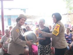 HUT ke-77 Polwan, Polwan Polda Papua Hadirkan Bakti Sosial dan Himbauan Humanis kepada Masyarakat