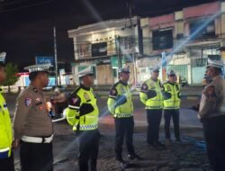 Ditlantas Polda Papua Barat Gelar Blue Light Patrol, Cegah Aksi Balapan Liar di Kota Manokwari