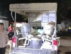 Gagalkan Produksi Sopi Ilegal, Polsek Merauke Kota Amankan Barang Bukti
