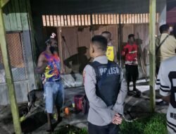 Polres Mappi Gelar Patroli KRYD Gabungan, Jaga Kamtibmas Tetap Kondusif