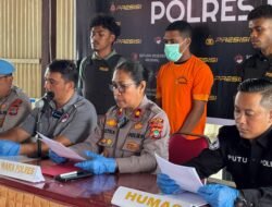 Polres Fakfak Bongkar Kasus Penyalahgunaan Narkotika Jenis Ganja, Sita 32,4 Gram Barang Bukti