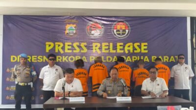 Polda Papua Barat Ungkap Tiga Kasus Narkoba dan Miras Oplosan di Manokwari