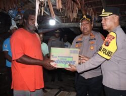 Polres Asmat Berikan Dukungan Moral dan Tali Asih kepada Keluarga Korban