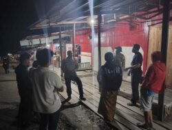 Sat Binmas Polres Tolikara Laksanakan Pengecekan Pos Kamling Di Desa Ampera
