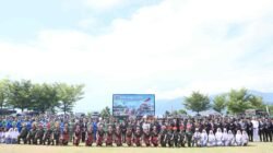 Kapolda Papua Barat Hadiri Upacara HUT TNI ke-80 di Kodam XVIII/Kasuari