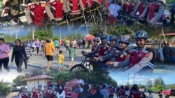 Polwan Ditsamapta Polda Papua Gelar Patroli Sepeda “Anggrek Hitam” Ajak Masyarakat Hidup Sehat dan Tertib di Car Free Day Jayapura