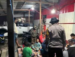 Sat Binmas Polres Tolikara Laksanakan Pengecekan Pos Kamling Kanume Ampera, Situasi Aman Dan Kondusif