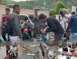 Hari Ke-9 Operasi Sikat Cartenz II 2025, Polda Papua Amankan 26 Motor Tanpa Surat dan 3 Pelaku Pembawa Ganja