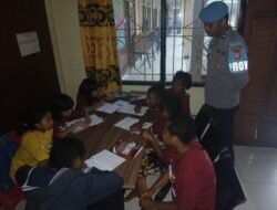 Program Si-IPAR Operasi Rasaka Cartenz 2025 Polres Pegunungan Bintang Hadirkan Kegiatan Belajar untuk Anak-anak di Oksibil