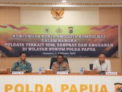 Polda Papua Terima Kunjungan Kerja Kompolnas, Bahas Kesiapan Personel dan Sarpras