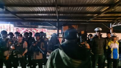 Polres Tolikara Laksanakan Patroli Malam Guna Ciptakan Situasi Kamtibmas yang Kondusif