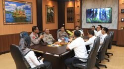 Kapolda Papua Terima Kunjungan Tim BPK RI di Mapolda Papua Baru