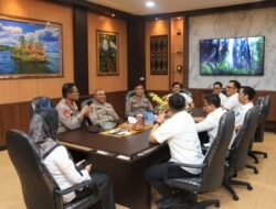 Kapolda Papua Terima Kunjungan Tim BPK RI di Mapolda Papua Baru