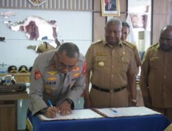 Polda Papua Barat dan Pemprov Papua Barat Tandatangani Nota Kesepahaman Peningkatan Produktivitas Pertanian Jagung