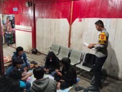 Sat Binmas Polres Tolikara Gelar Pengecekan Pos Kamling Kanume Ampera, Situasi Aman Dan Kondusif