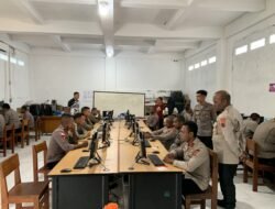 Pelaksanaan CAT TPK dan TKK Seleksi SBP Polda Papua Berjalan Sukses