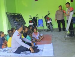 Anak-anak Yalimo Antusias Belajar Menghitung Cepat Bersama Subsatgas Si-Ipar Operasi Rasaka Cartenz