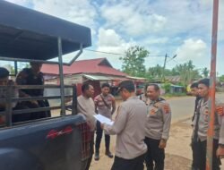 Polres Merauke Laksanakan Patroli dan Beri Himbauan Kamtibmas di Sejumlah Titik Kota