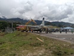 Tim KNKT Lakukan Investigasi Insiden Pesawat Smart Air di Bandara Tiom Lanny Jaya