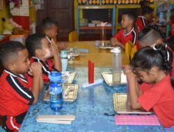 SPPG Polda Papua Sajikan Menu Spesial di Hari Ulang Tahun Presiden, apa isinya ?