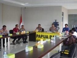 Polda Papua Barat Gelar Rapat Penjelasan Hasil Tim Pencarian Fakta Bersama Keluarga, Ombudsman Perwakilan Papua Barat dan Papua Barat Daya