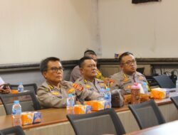 Polda Papua Ikuti Zoom Meeting dengan Tema “Penanganan Bencana Alam”
