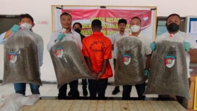 Polda Papua Amankan Warga Negara PNG Kepemilikan 21 Kg Ganja