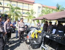 Polda Papua Barat Gelar Apel Pasukan Tanggap Darurat Bencana Hidrometereologi