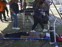 Polda Papua Gelar Gladi Apel Kesiapsiagaan Menghadapi Potensi Bencana Hidrometeorologi