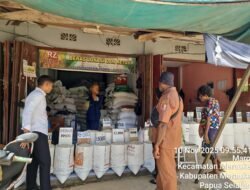 Tim Satgas Pengendalian Harga Beras di Merauke, Harga beras masih Stabil, masih Sesuai Harga HET