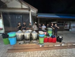 Sat Narkoba Polres Merauke Gagalkan Produksi Minuman Lokal Jenis Sopi Terbesar di Kabupaten Merauke
