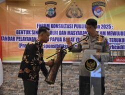 Melalui FKP 2025, Polda Papua Barat Tingkatkan Akuntabilitas dan Kualitas Layanan Kepolisian