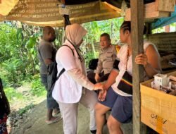 Subsatgas Keladi Sagu Gelar Pemeriksaan Kesehatan Gratis di Kompleks Kali Ular Doyo Baru