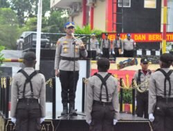 Ka SPN Polda Papua Bangun Disiplin dan Kebersamaan Siswa Melalui Upacara Pola Pengasuhan