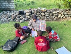 Subsatgas Si-Ipar Tingkatkan Literasi Anak dan Mama-Mama di Kompleks Bahtera Hebron